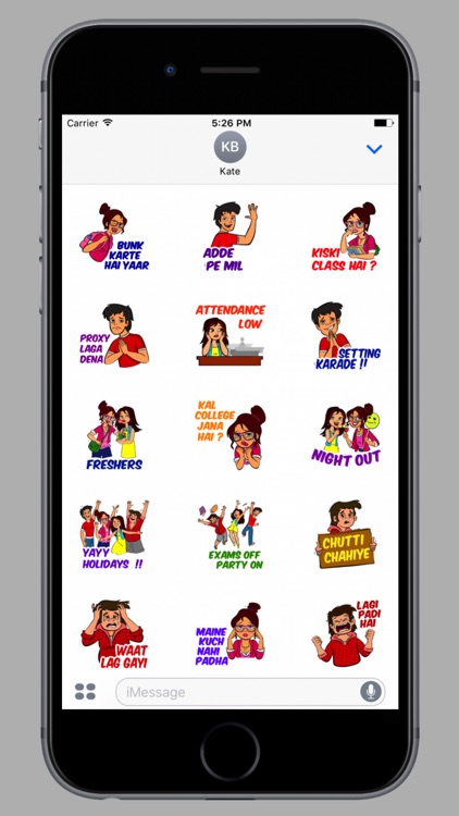 Student Life Cracking Stickers