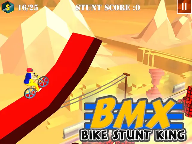 BMX Bike Stunt Race, game for IOS