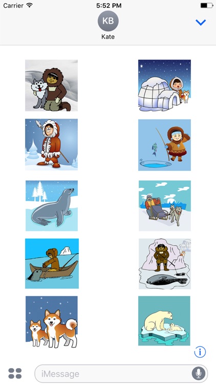 Eskimoji - Eskimos Emoji Stickers