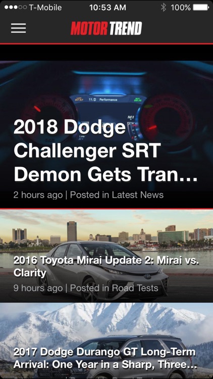 MOTOR TREND News