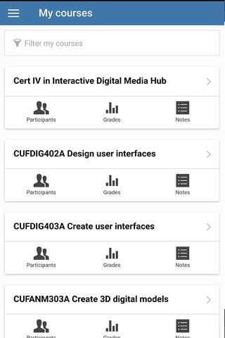 Wodonga TAFE Moodle Mobile screenshot 3