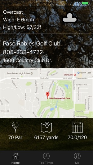 Paso Robles Golf Tee Times(圖2)-速報App