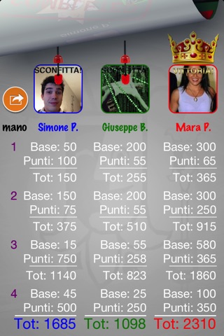 iPunti Burraco screenshot 4
