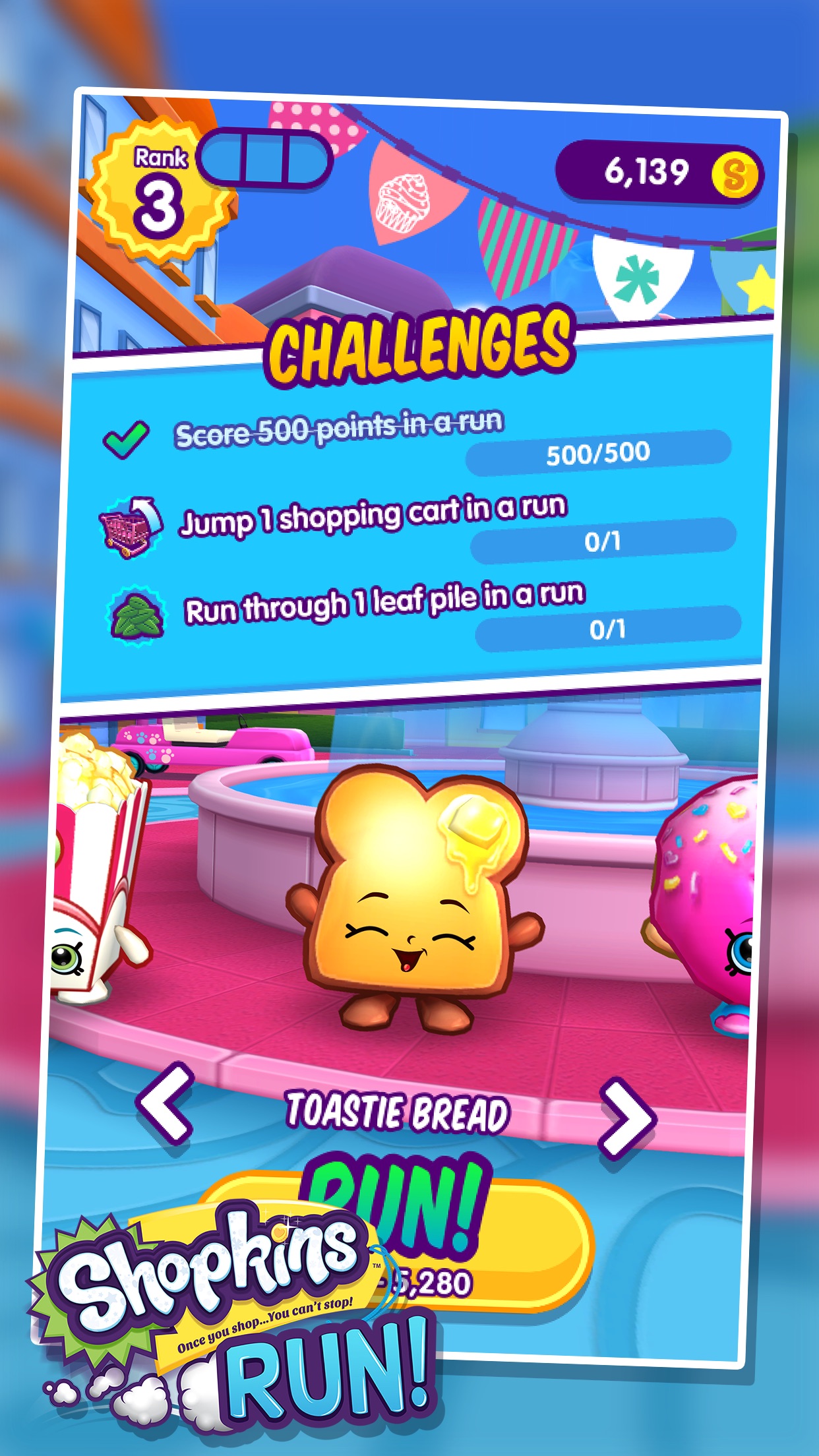 shopkins run