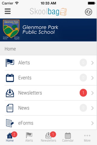 Glenmore Park Public School - Skoolbag screenshot 2