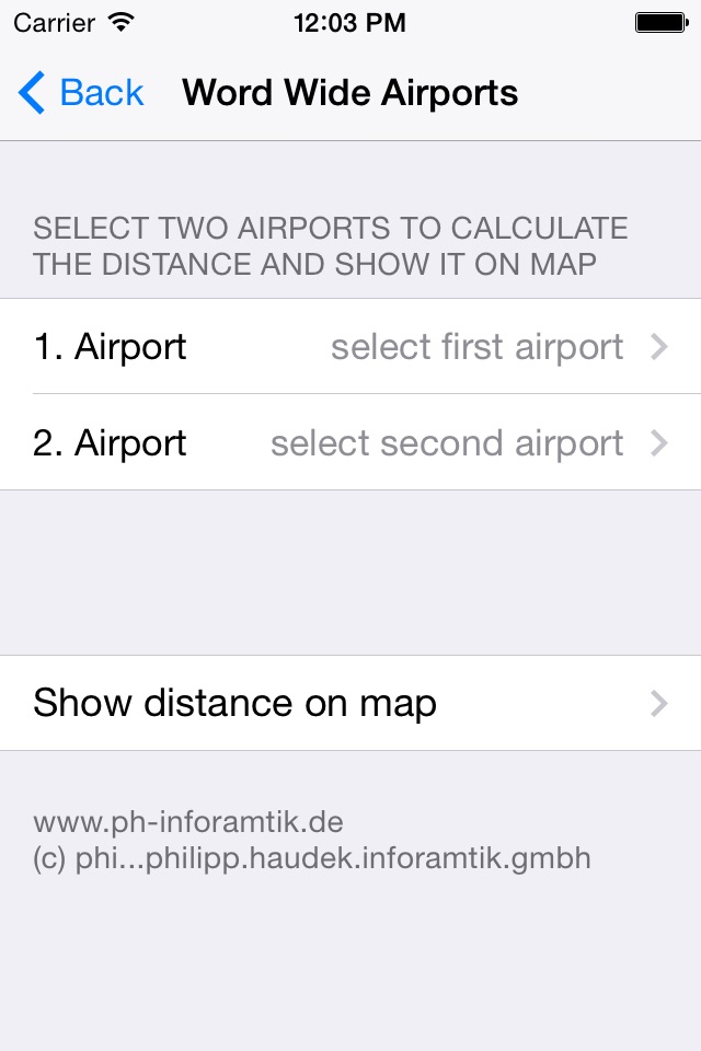 World Wide Airport, RWs, Freq. screenshot 2