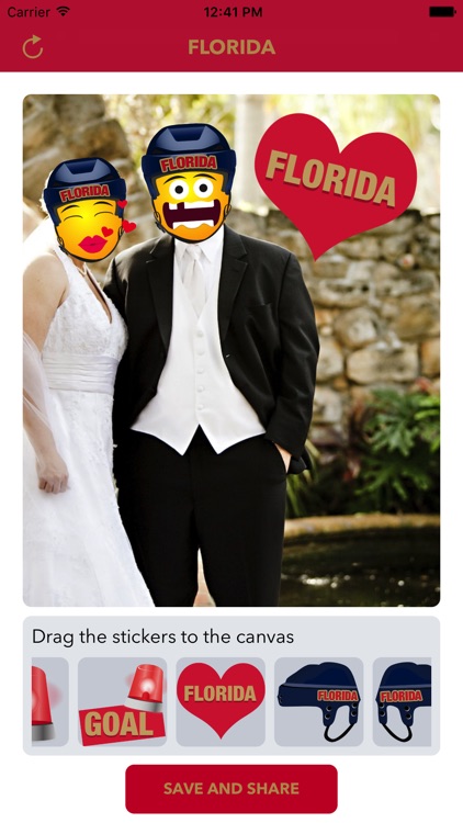 Florida Hockey Stickers & Emojis