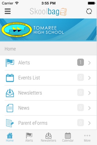 Tomaree High School - Skoolbag screenshot 2