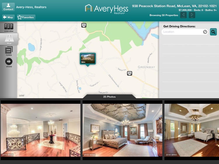 AveryHess Real Estate Search for iPad