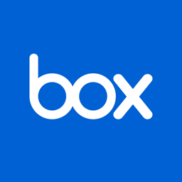 Ícone do app Box: a nuvem de conteúdo