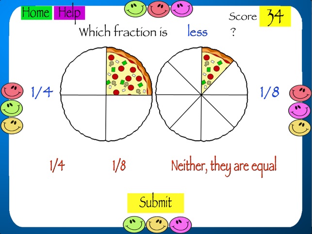 Comparing Fractions(圖4)-速報App