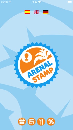 Arenal Stamp