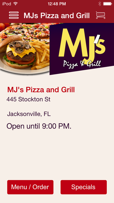 How to cancel & delete MJ's Pizza & Grill from iphone & ipad 1