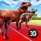 Welcome to the greatest prehistoric race tournament - Dinosaur T-Rex Racing Cup 3D