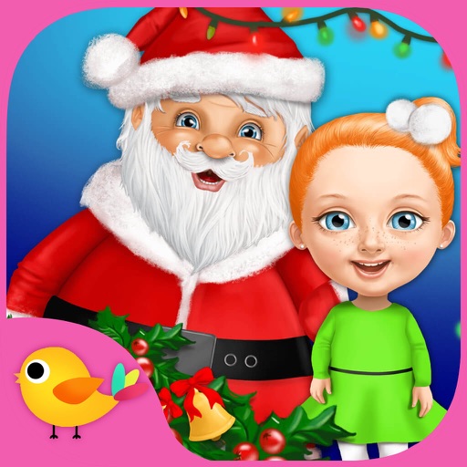 Sweet Baby Girl Christmas Fun – Santa's Village iOS App