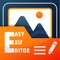 If you're looking for an app that can help you manage and edit your Exif metadata, then look no further than Easy Exif Editor