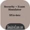 Security+™ Exam Simulator provides 60 practice questions from latest syllabus for CompTIA® SY0-601 security+™ certification exam