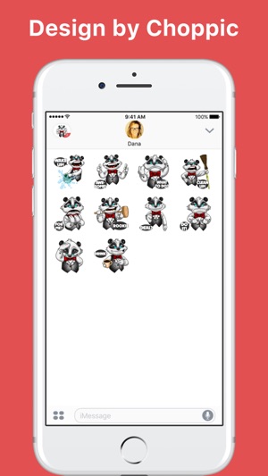 Meet Boss Panda stickers by Choppic(圖2)-速報App