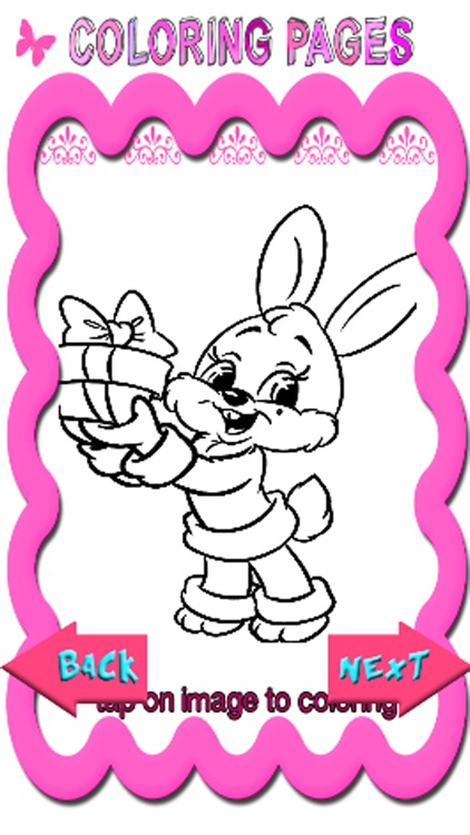 coloring games page bunny and cake versionlune sumnoi