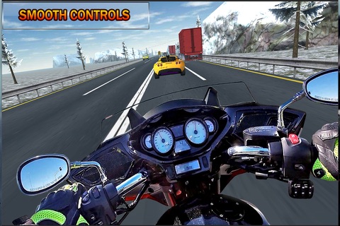 VR Crazy Bike Race: Traffic Racing Pro screenshot 3