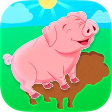 Activities of Baby Puzzles. Farm Animals