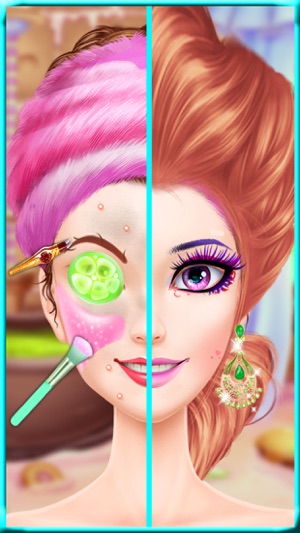 Candy Princess Makeover - Princess Salon Game(圖1)-速報App