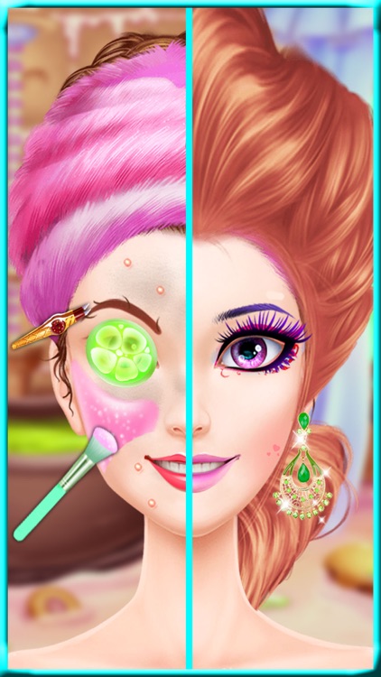 Candy Princess Makeover - Princess Salon Game