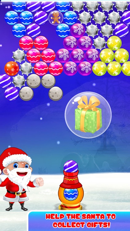 Christmas Bubble Shooter screenshot-3