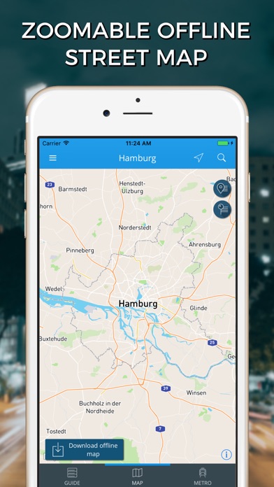 How to cancel & delete Hamburg Travel Guide with Offline Street Map from iphone & ipad 4