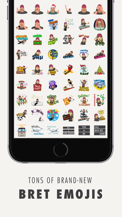 Bret Michaels Emojis + Lyric Keyboard