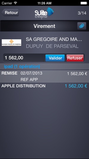 Suite Entreprise Mobile Banque Dupuy de Parseval(圖4)-速報App