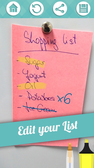 How to cancel & delete Grocery Lists – Make Shopping Simple and Smart from iphone & ipad 2
