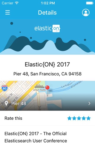 Elastic{ON} Event App screenshot 2