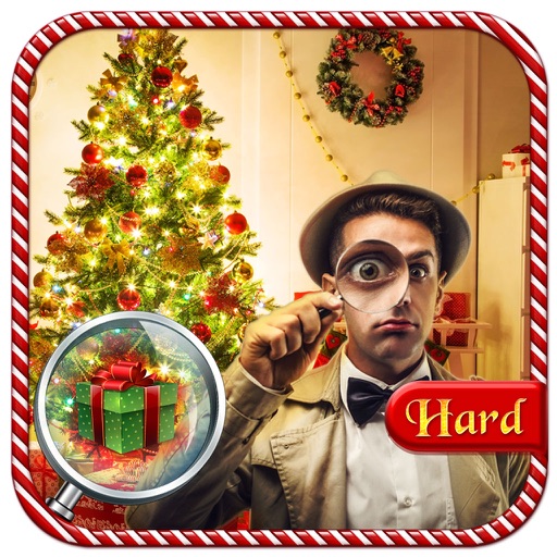 Christmas Hunt Hidden Object Secret Mystery Puzzle Icon