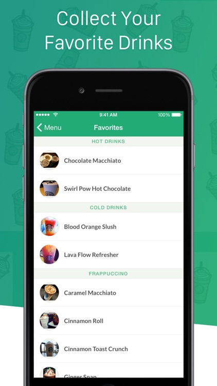 Secret Menu for Starbucks Free - Coffee Recipes.