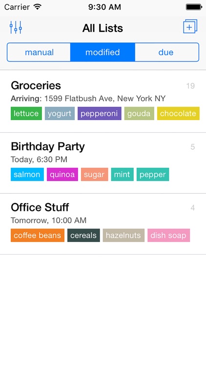 Idealist — Shopping List screenshot-3