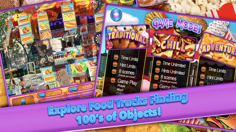 Food Trucks Objects - Hidden Object Time Quest