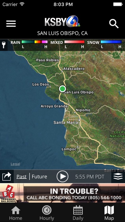 KSBY Microclimate Weather Forecast