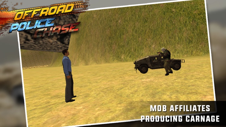 OffRoad Police Chase 3D screenshot-3