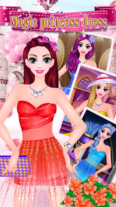 Magic princess dress - Makeup Game for Girls screenshot 3