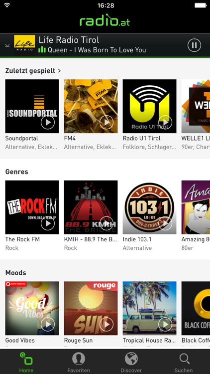 radio.at - Der Radioplayer