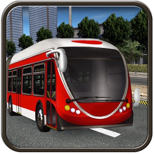 Metro City Bus Public Transport Driving Simulation icon