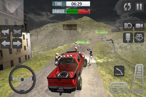 4x4 Offroad Car Driving Simulator: Zombie Survival screenshot 4