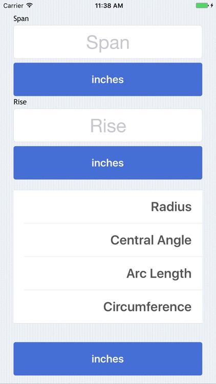 Radius Calculator