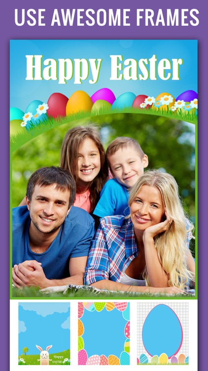 Happy Easter Photo Frames and photo collage app screenshot-3