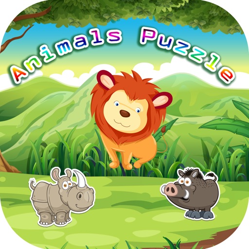 A Animal Puzzle for Kids Icon