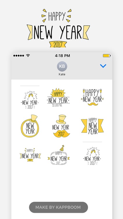 Stickers New Year screenshot-4
