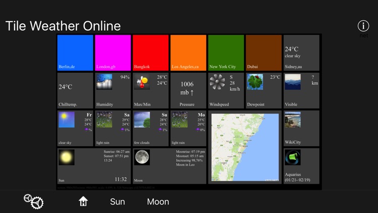 Tile Weather Online