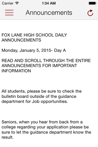 FLHS Info screenshot 4