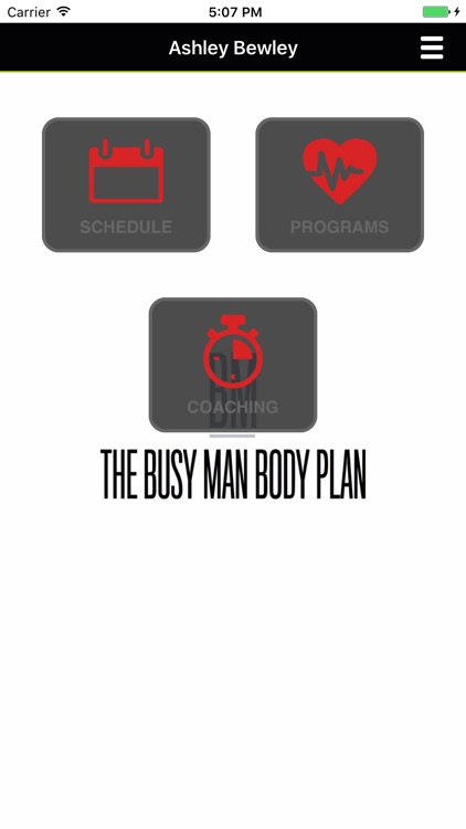 The Busy Man Body Plan